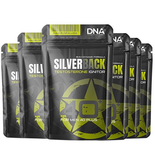 DNA Silverback Testosterone Booster x6