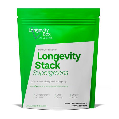 longevity stack supergreens product